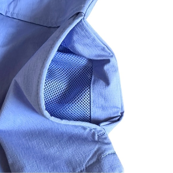 Marmot ’96 Active Anorak Jacket XS Getaway Blue Victory Red NWT Hooded Packable - Picture 5 of 13